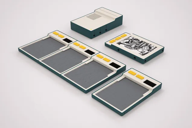 modular design concept for card games.