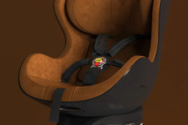 a car seat for infants. 