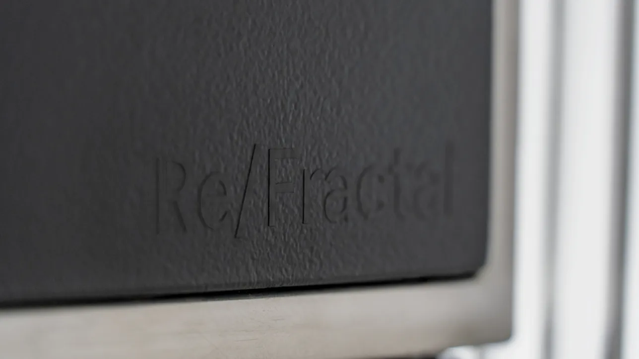 close-up of the product name on the surface. Photo.